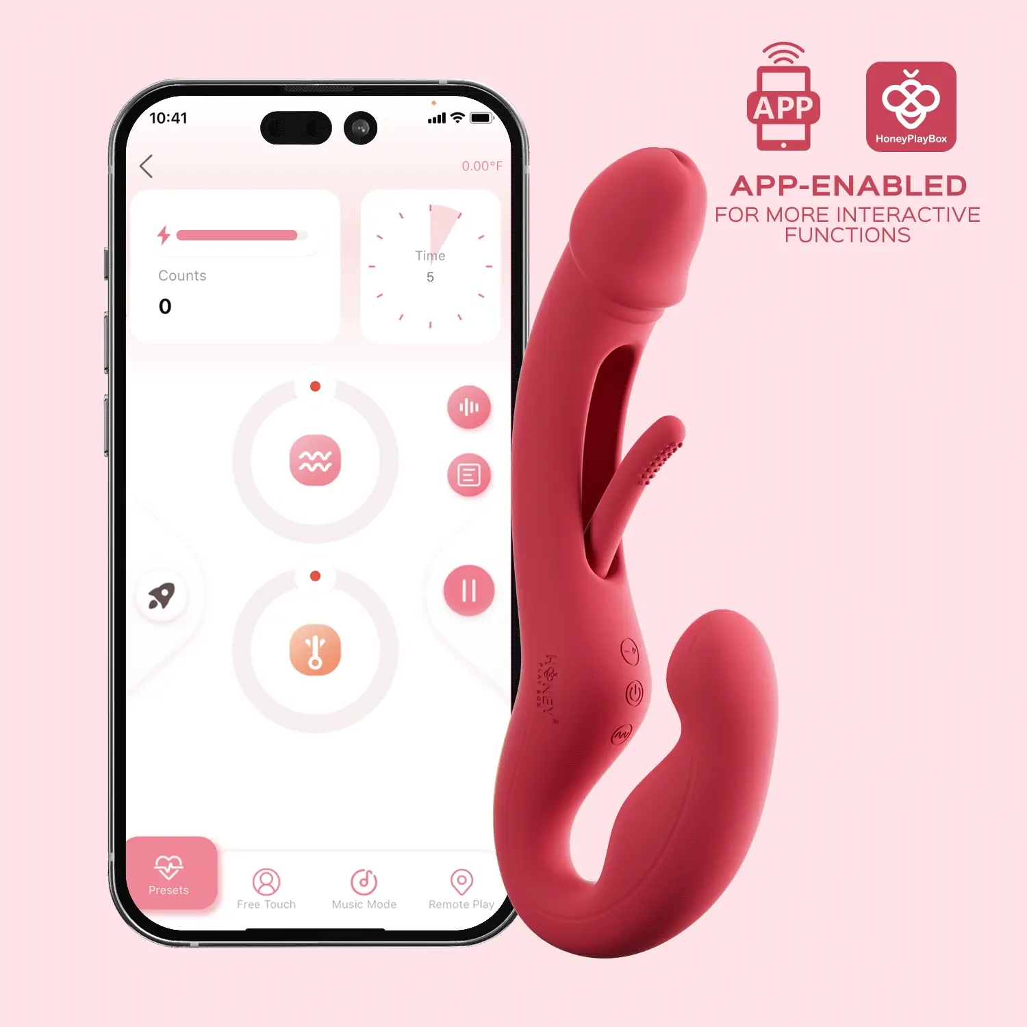 Harmony Duo Harnais vibrateur - Honey Play Box